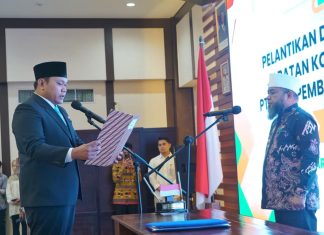 Gubernur Helmi Hasan Lantik Andaru Pranata sebagai Komisaris Nonindependen Bank Bengkulu